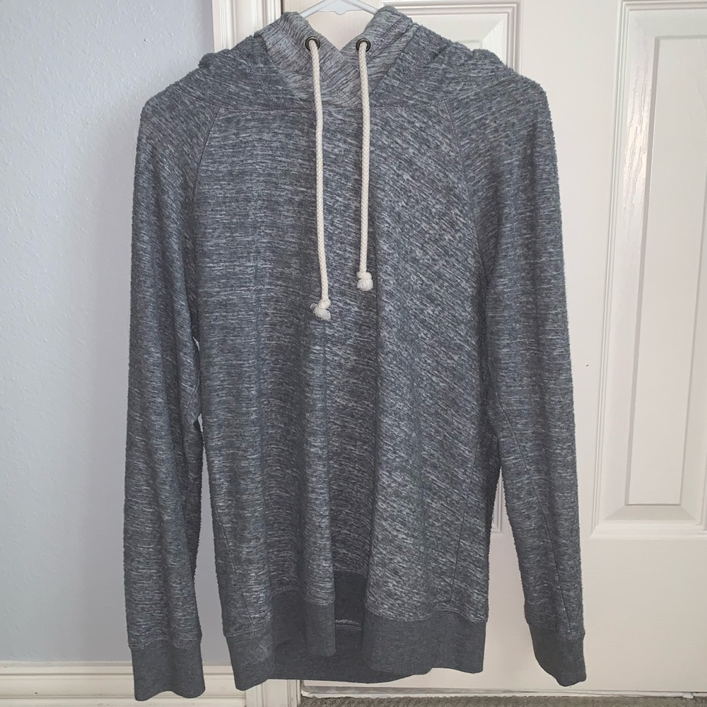 Stem long sleeved pullover (gray)